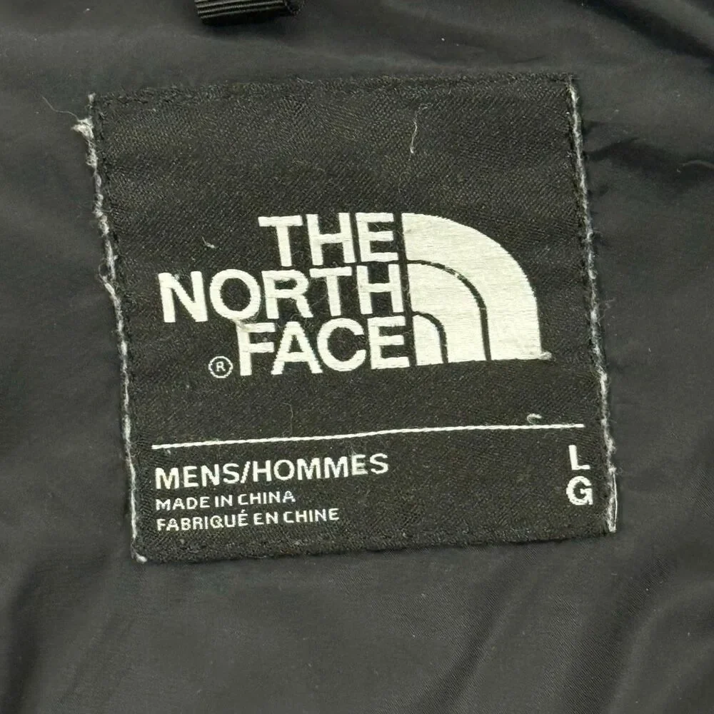 The North Face Quest Rain Wind Black Jacket Adjustable Zip Up Men’s US Size L